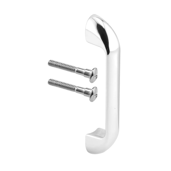 Prime-Line Door Pull, 3-1/2 in. Hole Centers, Zamak Construction, Chrome Finish (Single Pack) 656-6641 - main
